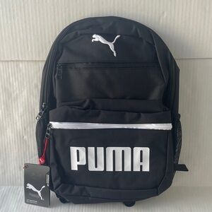 PUMA Meridian Jr. Backpack 16” Black and White